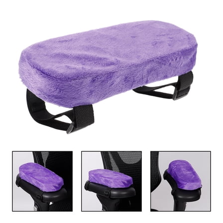 Milisten 2Pcs Multi Polyester Wheelchair Armrest Pads for Protection and Comfort in Office or Home Use