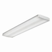 lithonia lighting lbl4 lp835 4-feet commercial led wraparound indoor light, white