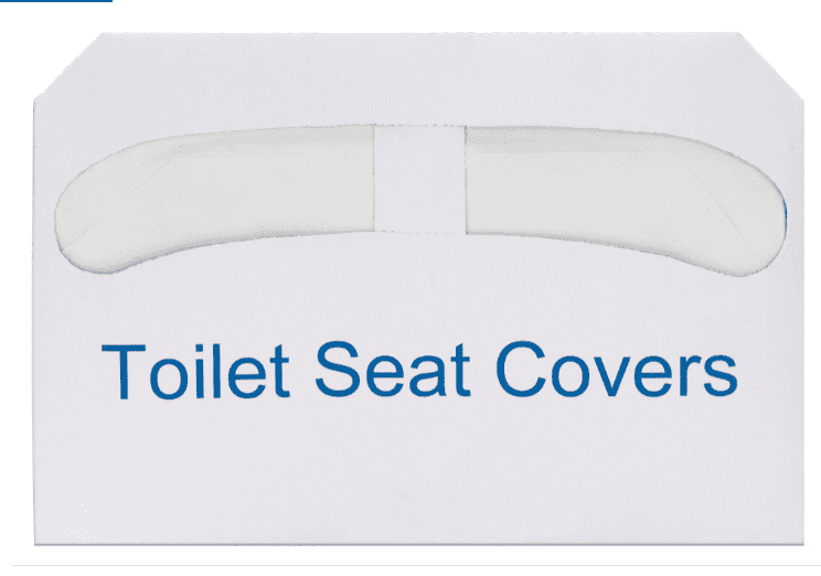 1000pcs/cs 1/2 Fold Paper Toilet Seat Cover and 1pc Toilet Seat Cover Dispenser 