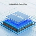 thumbnail image 4 of Bsvklp Caja Disco Duro M.2 NVME SSD RAID Caja Unidad Estado Sólido Doble Bahía 20Gbps, 4 of 9