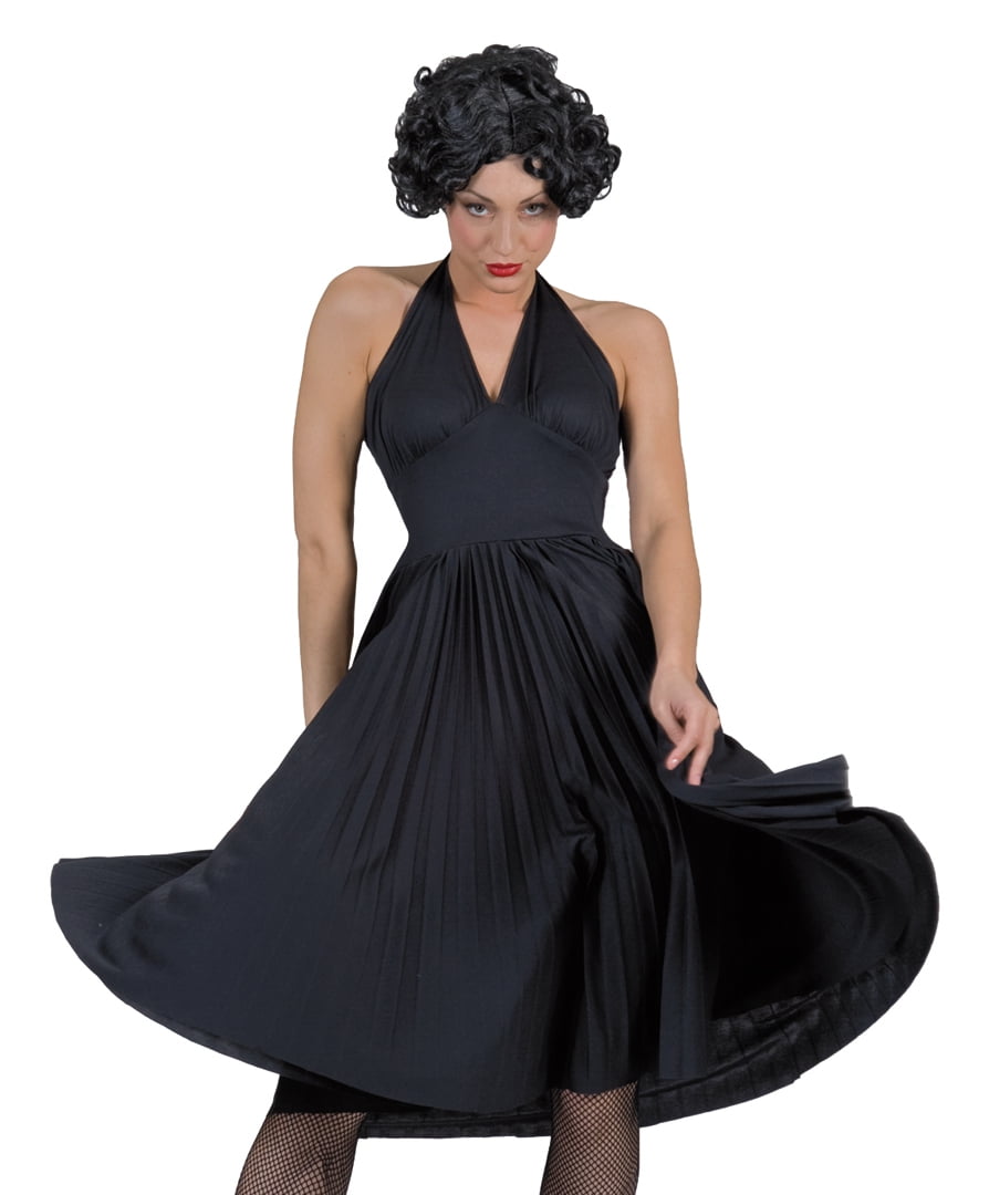 Black marilyn monroe dress Clearance