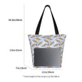 thumbnail image 3 of Fotbe Cute Sloth Bolsa de Playa con Estampado, Bolsa de Hombro, Bolsa de Mano Espaciosa, Bolsa de Viaje Ligera, Bolsa de Compras Versátil, 3 of 6