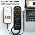 thumbnail image 5 of Kebiory USB C Adapter,Type C Connector,USB 4.0, PD 100W Quick Charge,40Gb/s Data Transfer,8K Video Output Compatible with MacBook and More USB C Devices, 5 of 7