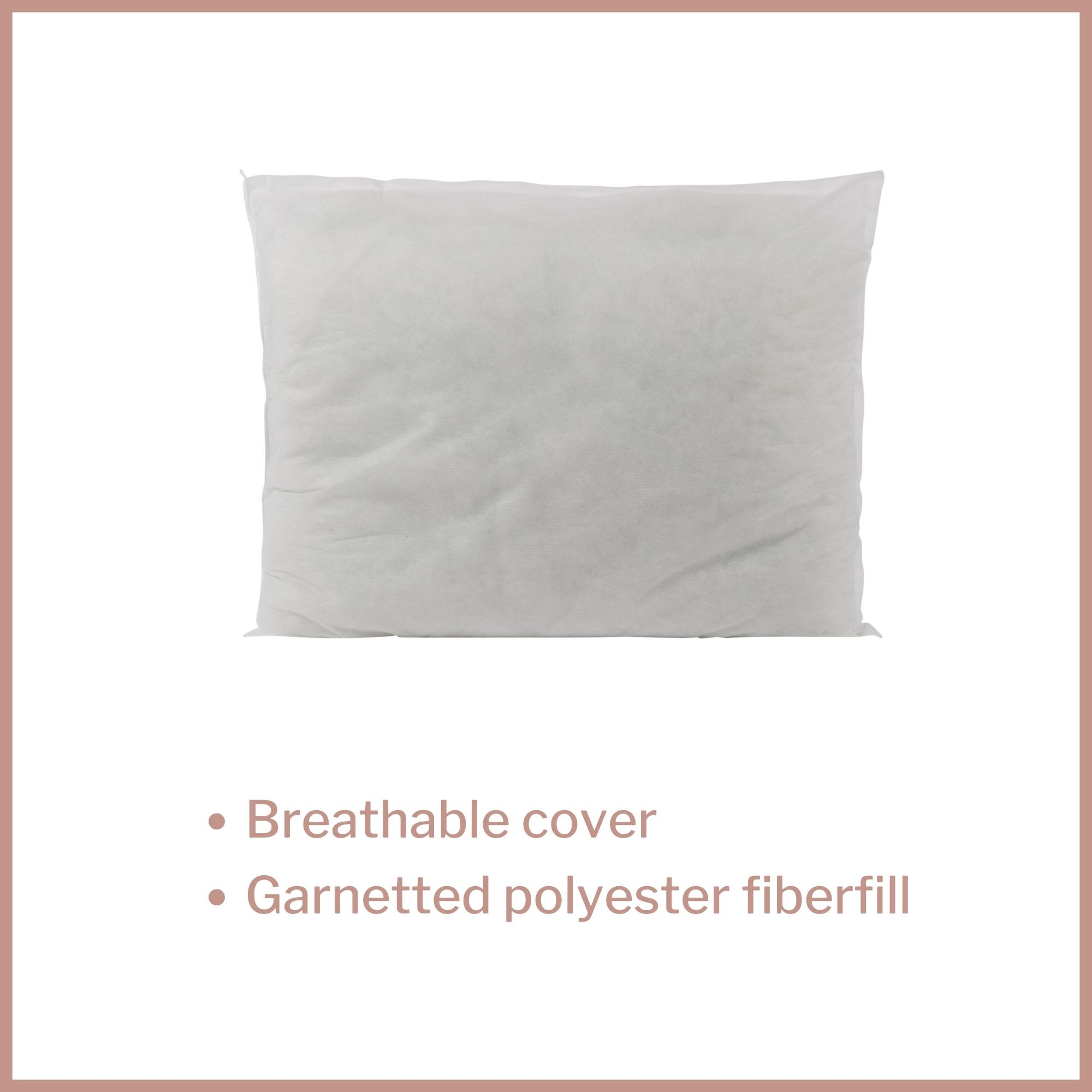 McKesson Disposable Bed Pillow - Standard Size Medical Pillows, 17 in x 24 in, 12 Ct