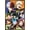 Bronze Framed Version, variant on My Hero Academia - Faces Wall Poster with Push Pins, 14.725" x 22.375"