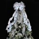 thumbnail image 3 of 3 piezas de lazo de árbol de Navidad impreso, adorno de lazo de árbol de granja rústico para decoración interior y exterior de vacaciones de Navidad, 3 of 5