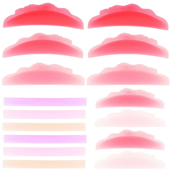 EeaseMX 8 pares de almohadillas de silicona para levantamiento de pestañas, almohadillas para rizador de pestañas, herramienta de belleza para pestañas