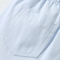 thumbnail image 4 of YTDSCS 2-8T Kids Boys Shorts Toddler Summer Cotton Jogger Shorts Baby Active Casual Jogger Shorts with Pocket, 4 of 8