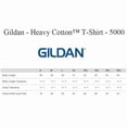 thumbnail image 5 of High Visibility Crew Neck Safety T-Shirts | Gildan Hi Vis Short Sleeve Work Tee, 5.3 Oz 50/50 Cotton/polyester, Safety Orange, S, 5 of 5