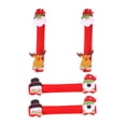 thumbnail image 3 of 4 Pcs Housses Protectrices de Poignée de Four à Micro-Ondes de Noël Xmas pour Réfrigérateur Cuisine Réfrigérateur Poignée de Porte Gants, 3 of 7