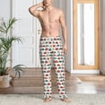 thumbnail image 3 of Cauagu Artoon Car Mens Pajama Pants Sleep & Lounge Pants,PJ Bottoms with Pockets-X-Large, 3 of 7