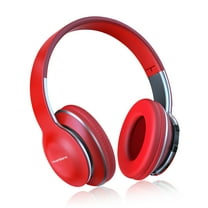 HOSHIYAMA Bluetooth Headphones Over Ear, Wireless Headphones Wired with 40 Hours Playtime Foldable HiFi Stereo Headset with Microphone, Soft Ear Pads, FM/TF for Cellphone/PC