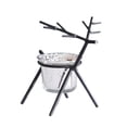 thumbnail image 3 of Candebros de Hierro para Suministros para Fiestas Decoración de Escritorio para Hogar Negro perfecl Candelabro de reno, 3 of 8