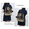 thumbnail image 4 of FORMRS Women's Travel Backpack Purse Anti-Theft Hidden Pockets Casual Shoulder Bag, Sitting on The Moon, 4 of 7