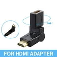 thumbnail image 2 of HDMI Adapter with 360-Degree Swivel Design for Universal HDMI-Enabled Devices, Made of High-Grade ABS Plastic, 2 of 8