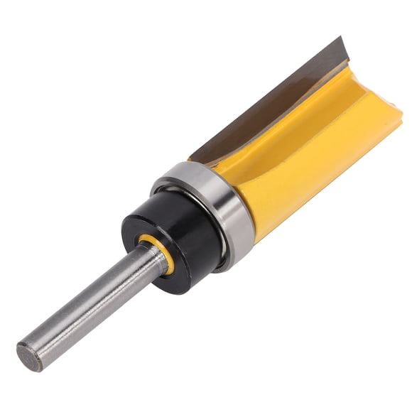 Woodworking Cutter, Carbon Steel High Hardness Trimming Cutter, Practical Wood Slotting Trimming Woodworking for Wardrobe Door Straightening