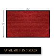 thumbnail image 4 of Felpudo Luxurux a rayas rojas navideñas, resistente, 60 x 40 cm, 4 of 9