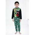 thumbnail image 2 of Minecraft Creeper T-Shirt and Fleece Jogger Pants Outfit Set Little Kid to Big Kid, 2 of 5
