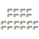 thumbnail image 1 of Clip de FijacióN de Vidrio Tipo L, 20 Uds., Conectores de Vidrio de 2 VíAs para Accesorios de Vidrio para Muebles de 6-10Mm, 1 of 5