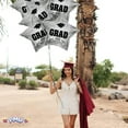 thumbnail image 4 of PMU Grad Congrats Star 18in Mylar Balloon Platinum Pkg/5, 4 of 7