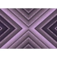 thumbnail image 1 of Ahgly Company Indoor Rectangle Patterned Plum Purple Area Rugs, 2' x 3', 1 of 1