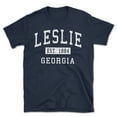 thumbnail image 1 of Leslie Georgia Classic Established Men's Cotton T-Shirt, 1 of 1