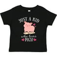 thumbnail image 3 of Inktastic Just a Kid Who Loves Pigs Boys or Girls Toddler T-Shirt, 3 of 5