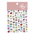 thumbnail image 1 of Pegatinas divertidas para decoración de uñas de Graffiti, pegatinas abstractas para uñas, autoadhesivas, cara de dama abstracta, hoja de rosa, diseño de uñas, puntas de manicura, decoración de uñas, 1 of 5