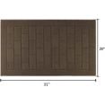 thumbnail image 3 of Front Door Mat Non-Slip Doormat Low Profile Entrance Mats Absorbent Floor Mat Mud Dirt Trapper Indoor Outdoor Welcome Rug for Patio Entry Entryway House (Brown), 3 of 5