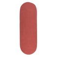 thumbnail image 1 of Colonial Mills Tapis RV78R028X180 Safran Tressé Ovale Réversible - 2 Pi. 4 Po x 15 Pi., 1 of 1