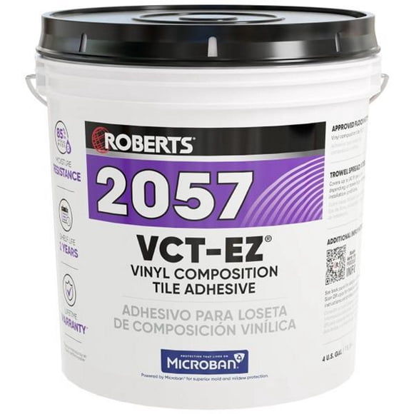 adhesivo para vct blanco de 15.14 l