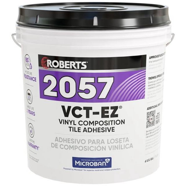 adhesivo para vct blanco de 15.14 l