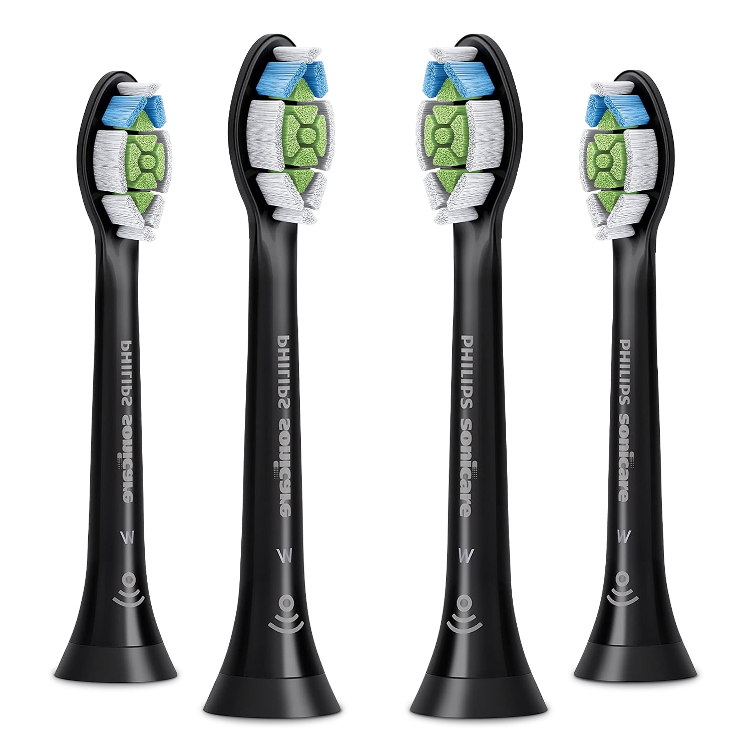 Philips Sonicare W DiamondClean Replacement Toothbrush Heads, 4 Brush