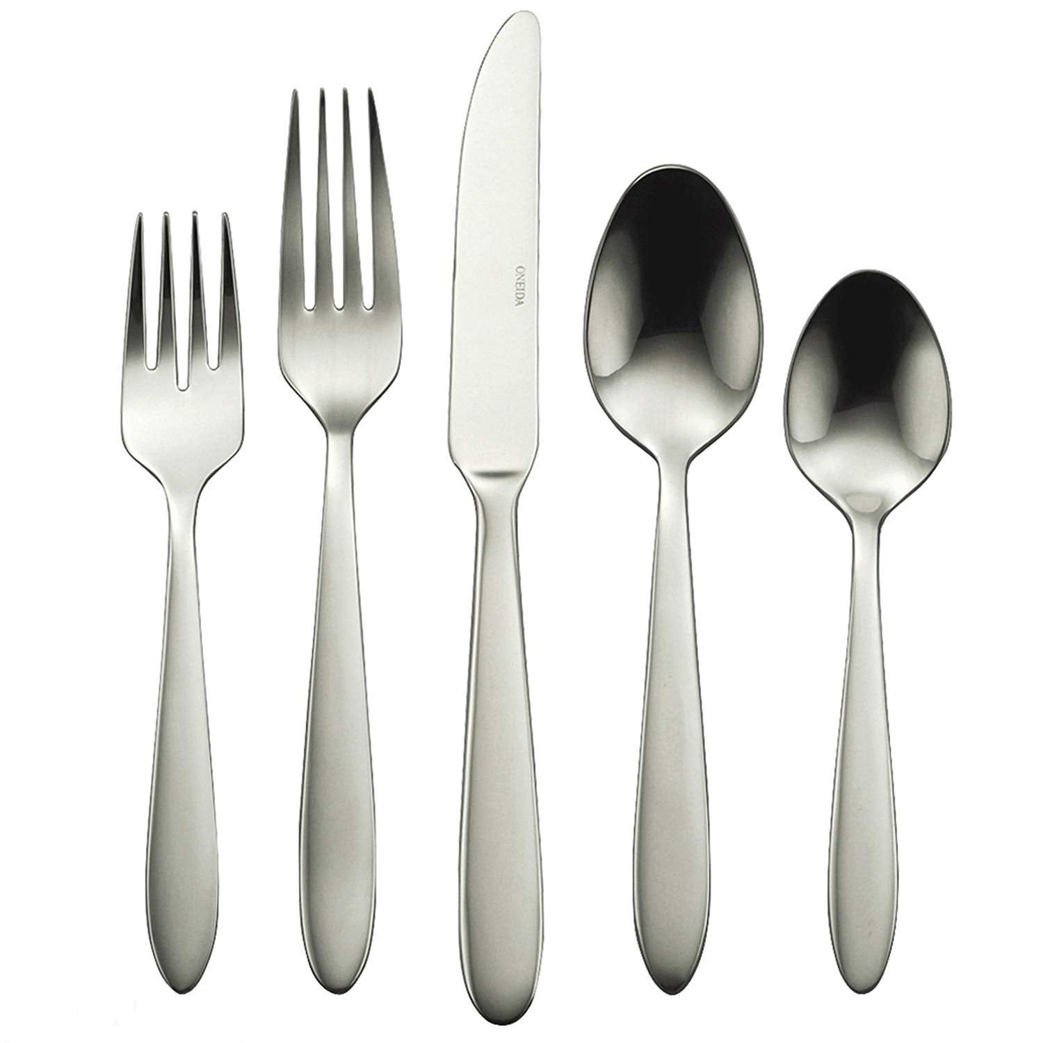 Oneida AMSTERDAM Stainless Glossy Frosted Accent Silverware CHOICE Flatware