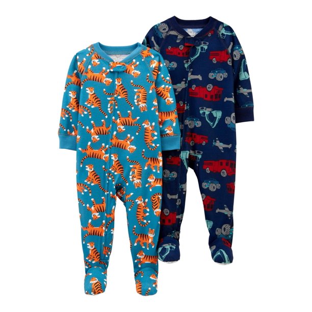 Carter's Child of Mine Baby and Toddler Boy Pajamas, OnePiece, 2Pack