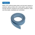 thumbnail image 4 of Unique Bargains Leather Straps Strip Belt 1.5cm(0.6' Width) Leather Strips String Blue for DIY Craft, Key Chains, 4 of 5