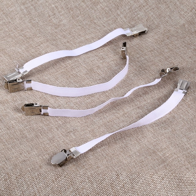 4 piezas de mesa de mesa buffer de hebilla cubierta de planchar hebillo de hebilla sin deslizamiento de nylon tela elástica accesorios de muebles portátiles prácticos