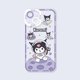 thumbnail image 1 of Kuromi-funda suave MyMelody Cinnamoroll para iPhone 14 Pro Max 13 12 Mini 11 Pro XR XS X 8 7 6 6S Plus SE 2020, funda mate de silicona Fivean unisex, 1 of 2