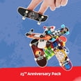 thumbnail image 4 of Tech Deck, 25th Anniversary 8-Pack Fingerboards with Exclusive Figure, Collectible and Customizable Mini Skateboards, Kids Toys for Ages 6 and up, 4 of 7