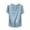 Light Blue, variant on yievot Pajama Tops for Women Soft Short Sleeve Tee Sleep Shirts V Neck T-Shirt Pjs Top Sleepwear