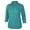Algiers Blue, variant on Monterey Club Women's Vintage Fairy Emboss 3/4 Sleeve Golf Polo Shirt #2458