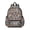 Basketball and Silhouette Gray Pattern, variant on Basketball and Hoop Black Pattern Cute School Backpack with Padded Back and Adjustable Shoulder Straps 13.4"x11"x4.7"