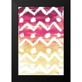 thumbnail image 2 of Medley, Elizabeth 11x14 Black Modern Framed Museum Art Print Titled - Watercolor Pattern I, 2 of 5