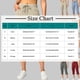 thumbnail image 4 of TaTaai Women's Elastic Waist Cargo Pants 7/8 Length Straight Leg Casual Trousers with Multiple Pockets Solid Color for Utility Work and Outdoor Casual Wear Gift, 4 of 7