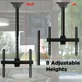 thumbnail image 2 of Pro-Mounts Adjustable Ceiling TV Mount for 24-55 Inch LED, LCD, Plasma Flat & Curved Screens, 2 of 6