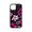 Black, variant on abbyrose Hibiscus Dreams iPhone Case for iPhone 11