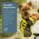 thumbnail image 2 of Transportadora para mascotas K9 Sport Sack K9 Walk-On Mediana Amarilla, 2 of 6