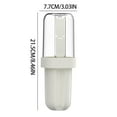 thumbnail image 2 of Fiudx Portable Toothbrush Travel Camping Toothbrush Storage Box Cover, Portable Travel Wash Cup, 2 of 2