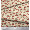 thumbnail image 3 of Soimoi Poly Georgette Fabric Car & Owl Cartoon Fabric Prints by Yard 42 Inch Wide, 3 of 3