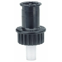 Toro 53124 Spray Sprinkler, 1/2 in Connection, 5 to 15 ft, 27 deg Nozzle Trajectory, Side Strip Nozzle, Plastic